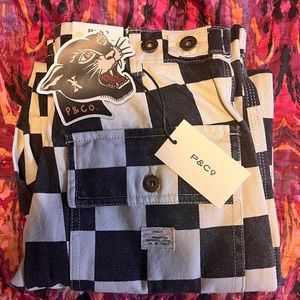 P&Co checkerboard trousers
